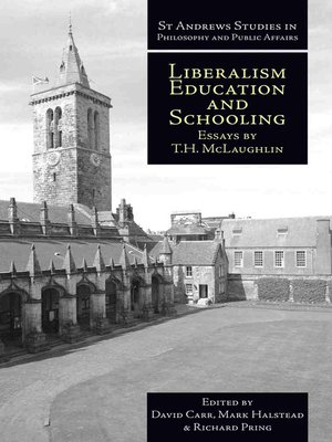 cover image of Liberalism, Education and Schooling